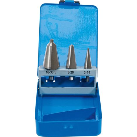 Juego de fresas cónicas bgs technic acero 3 14 mm (1/4)