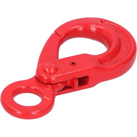Élingue crochet acier allié œil auto-verrouillant sécurité rotation levage remorquage verrou 3,15T (1/5)