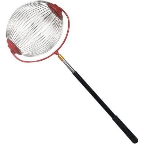 Ramasse-noix télescopique pour cueillette de fruits – Poignée ergonomique réglable 47-150 cm – Acier inoxydable – Pour ramassage rapide (1/5)