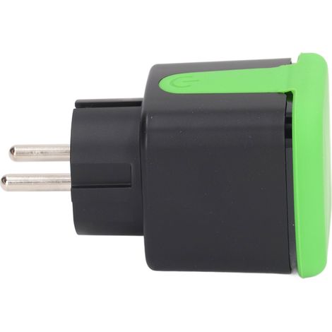 Prise connectée extérieure étanche WiFi avec télécommande vocale via téléphone portable, interrupteur sans fil intelligent, protection IP44, norme européenne AC100-240V. (1/5)