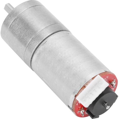 25GA371 Gleichstrommotor mit Encoder, Drehzahlmessscheibe, hohe Leistung, hohes Drehmoment, 12 V (1/5)