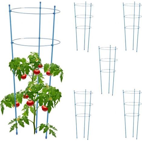 Supporto per piante 76 cm blu set da 6 (1/5)