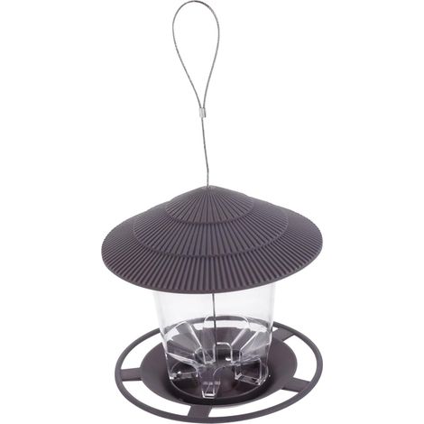 Mangeoire Oiseaux Extérieur Suspendue Étanche Capacité pour Observer Oiseaux Jardin et Balcon (1/5)