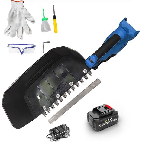 Machine à Cueillir le Thé Électrique Rechargeable, 6 Vitesses Réglables, Portable et Légère avec Batterie Lithium 3000mAh et Chargeur, pour la Récolte du Thé (1/5)