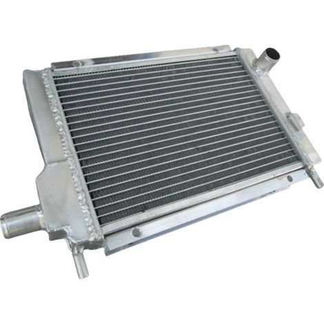 Radiador de aluminio, tamaño del núcleo 300 mm x 218 mm x 40 mm, para MINI COOPER S MPI 1275/1.3L, entrada/salida 28 mm, transmisión manual. (1/5)