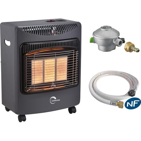 Poêle à Gaz Infrarouge Daris Sannover 4200 W + Kit Complet NF (1/3)