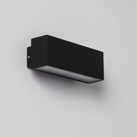Ledkia – Applique murale LED 11W en aluminium – Éclairage double face 480 lumens – Indice de protection IP54 – Lumière 4000K blanc neutre