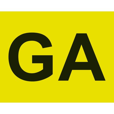 Contrassegno GA (Guida Accompagnata) - Anteriore (1/3)