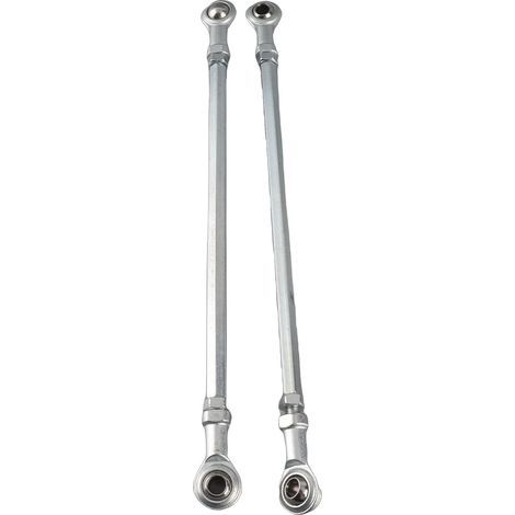 Ortviai Kit de barre de direction pour karting, ATV et quad – 1 paire en acier allié haute résistance, 295 mm, diam. 8 mm (1/5)