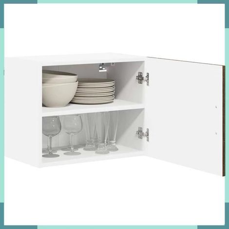 884909 Armoire de cuisine 2 pcs Chêne brun 50 x 31 x 40 cm (1/5)