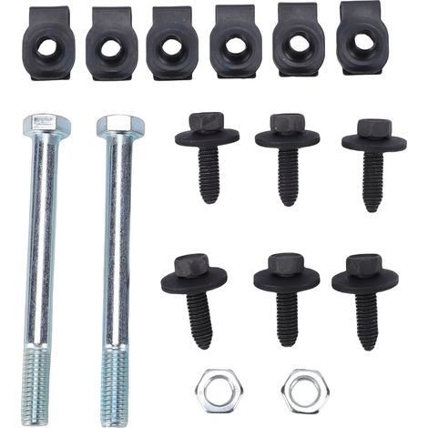 Kit de montage de support de ressort à lame avant avec boulons à œil, clips J K00038 EB de remplacement pour Camaro Nova 1967 – 1981. (1/5)