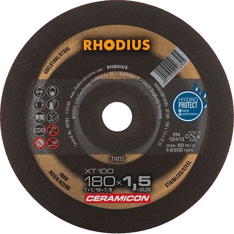 Taglio Disco Xt100 180 X 1,5 Millimetri Rodio (25)