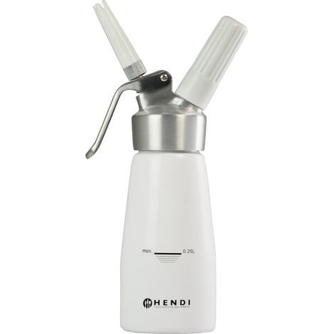 Siphon à chantilly Kitchen Line, aluminium, 0,25 l, ø8 x 20 cm (1/5)