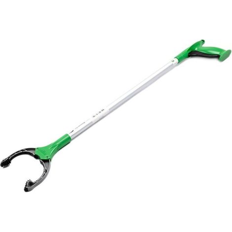 Pinza multiuso Unger NiftyNabber Trigger (pinza per rifiuti, con punta magnetica, testa di presa ruotabile di 360°, molto robusta), Lunghezza 102cm