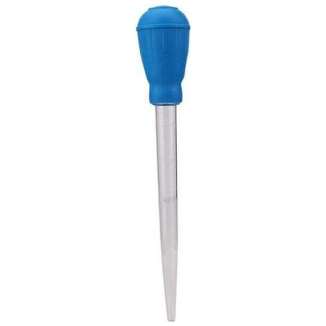 Mini-Wasserwechsler, manuell, für Aquarien, Tropfer, kleine Aquarien, Saugschlauchpumpe, Reinigungsgerät (Blau)