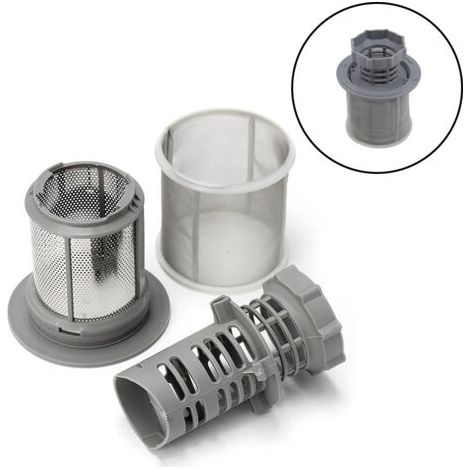 Pack de 3 microfiltres, filtre lave-vaisselle Bosch, pour lave-vaisselle Bosch Siemens Neff 427903 00427903 Bosch BSH Siemens Neff (1/5)