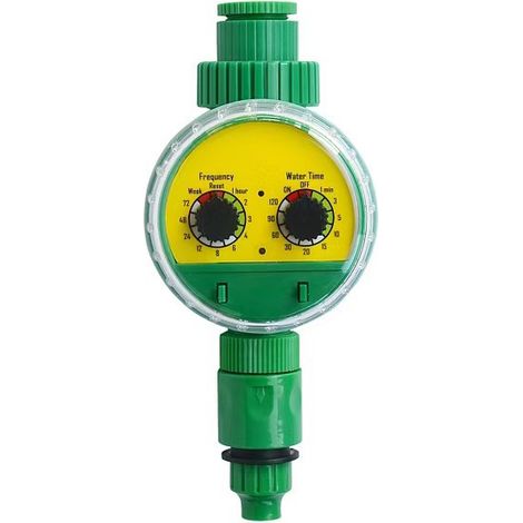 Minuterie d'irrigation programmable, minuteur d'économie d'eau pour goutte à goutte et arrosage des plantes, programmateur économie eau (1/5)