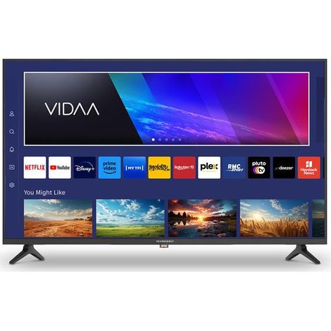 Schneider – Téléviseur LED Full HD 100 cm – 3 ports HDMI – Smart TV VIDAA – Dolby Audio 2 x 8W – Contraste 3000:1 (1/5)
