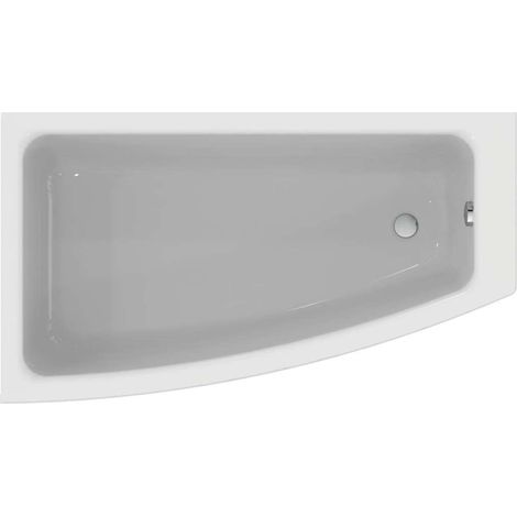 Ideal Standard i.life Raumspar-Badewanne, 1600x900x450mm, Weiß, (1/4)
