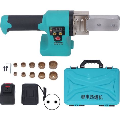 Soudeuse pour tuyaux PPR 320W chauffage rapide domestique écran digital fer à souder tubes eau 110-240V prise UE (1/5)
