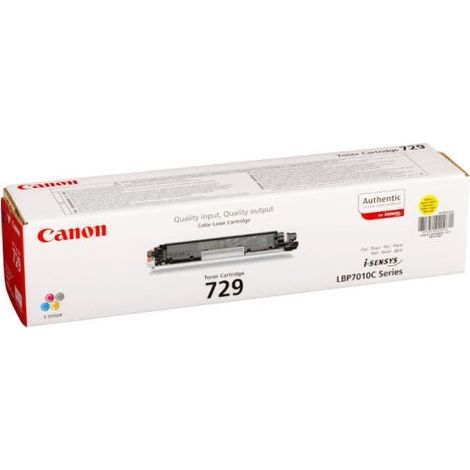 Cartuccia Toner Giallo Canon 729Y 4367B002AA per Stampanti Laser, Alta Qualit� e Prestazioni Affidabili (1/5)