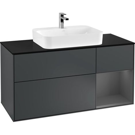 Villeroy & Boch F422GKHG Meuble sous-lavabo Finion F42 (1/2)