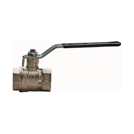 VALVOLA A SFERA A PASSAGGIO TOTALE FILETTATURA FF Misura: 1"1/2  DN 40  PN 40