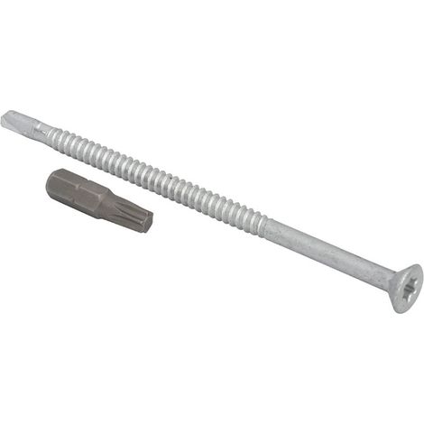 TechFast Roofing Screw Timber - Steel Light Section 5.5 x 109mm Pack 50 FORTFCL55109