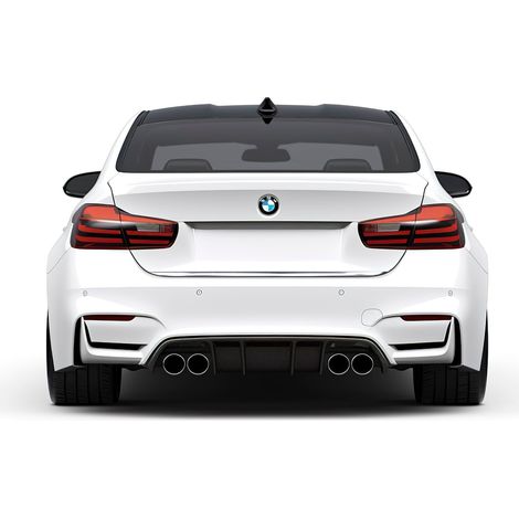BMW 5er F10 F18 Chromleisten Chromheckklappe Tuning