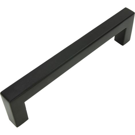 Klassischer Möbelgriff 96 mm schwarz (1/5)