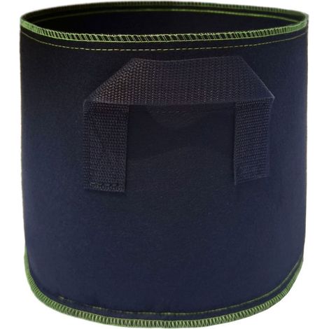 Sacs de plantation non tissés pour pommes de terre et légumes, pots de fleurs en tissu chaud et respirant pour fournitures de jardinage, ligne noire verte