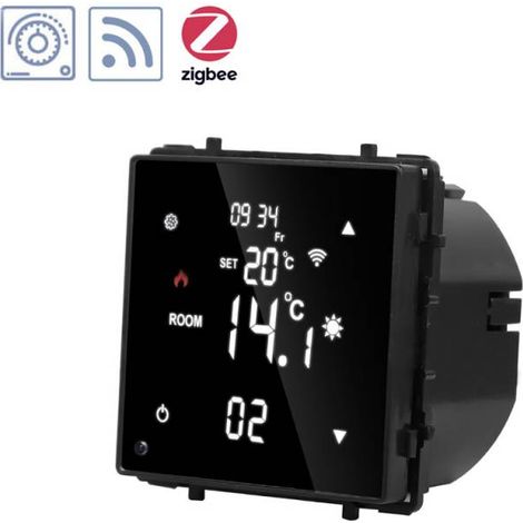 Termostato digital WiFi + Zigbee, 3 en 1