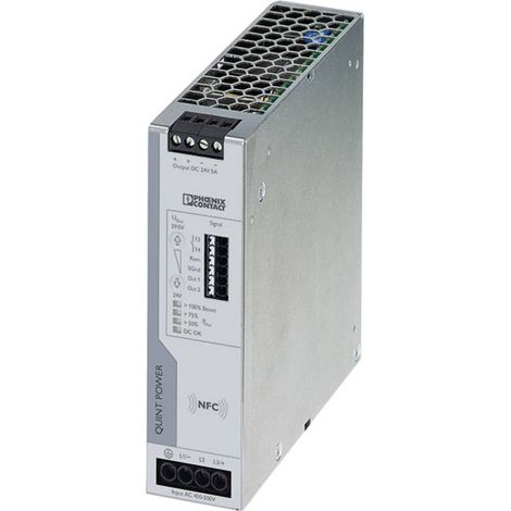 Phoenix Contact 2904620 Alimentatore per guida DIN 24 V/DC 5 A Num. uscite:3 x Contenuto 1 pz. (1/2)