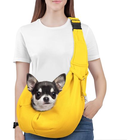 Pettorina per cani di piccola taglia, reversibile, senza rischi di incidenti, adatta a cani e gatti di piccola taglia. (1/5)