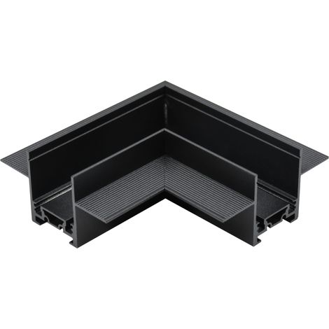 Connettore angolare orizzontale a filo per cartongesso D-L1 per binari magnetici SLIM TRACK 48VDC (1/5)