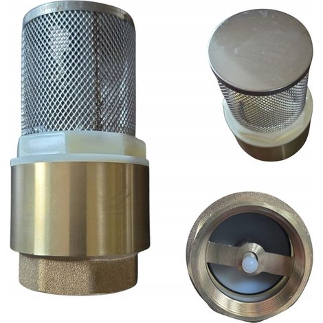 Válvula de retención con cesta de 1'' (1/5)