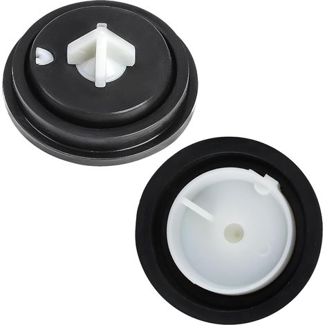 2 Pièces Rondelles de Joint Chasse d'Eau WC, Membrane Chasse d'Eau, Joint Toilette, Joints de Diaphragme à Entrée Latérale pour l'Entretien des Chasses D'eau des Toilettes, Flotteur Chasse d'eau (1/5)