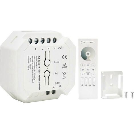 Contrôleur de variateur LED intelligent Tuya WiFi Triac avec application de contrôle à distance C-- (1/5)