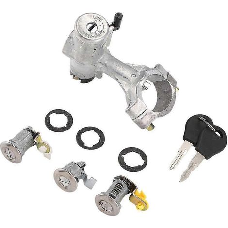 juego de interruptor de encendido con llave 9981016G03 compatible con Nissan D21 Pickup 1986-2024+ 99810-16G03 (1/4)