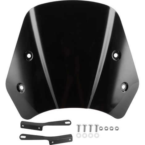 de vent universel pour pare brise de moto avec support de (1/5)