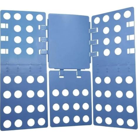 1 Pliant séchoir, ajustable, PP+PE, bleu, pour vêtements et linge de maison (1/5)