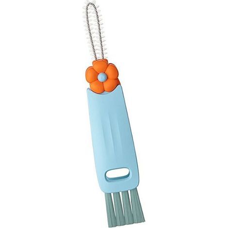 BelleRise – 3-in-1-Bürste – Weiches PP – Schnelle Reinigung von Flaschen und Falten – Tragbar, 12,8 cm (1/5)
