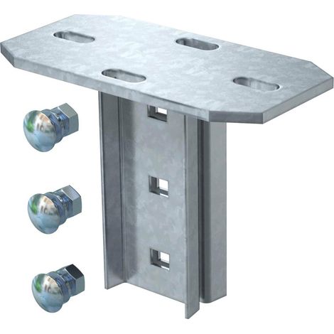 OBO Bettermann Piastra di testa per stelo IS 8 200mm acciaio zincato a fuoco, 6347053