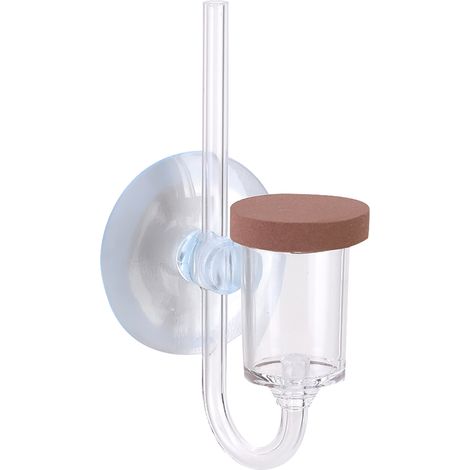 Eosnow Acrilico Acquario Anidride carbonica Trasparente Contabolle Raffinatore Acquario Piante acquatiche CO2 Atomizzatore DiffusoreL (1/5)