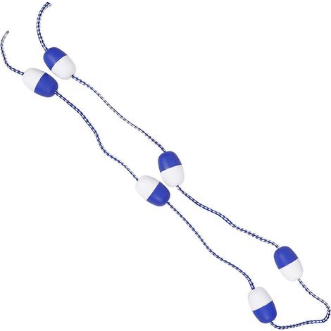 Bouée de sécurité à 1 unité avec ligne de flottaison compatible, différenciation des zones de baignade, loisirs, compétition. (1/5)