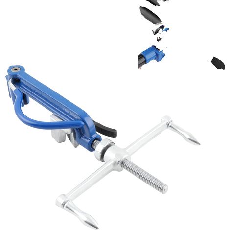 Herramienta para flejes, acero inoxidable, ancho de banda de 4,6 mm a 25 mm, grosor de banda 1,2 mm, peso del paquete 4,1 lbs, dimensiones del paquete 9,8" x 3,5" x 3,5" (1/5)