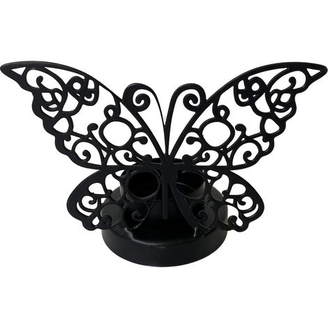 Portacandele decorativo etnico a farfalla per la casa e da regalo