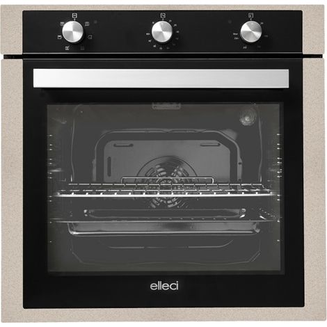 Elleci Plano. Dimensione del forno: Media, Tipo di forno: Forno elettrico, Capacità interna forno totale: 73 L. Posizionamento dell'apparecchio: Da incasso, Colore del prodotto: Nero,... - FGSP60251NS (1/3)