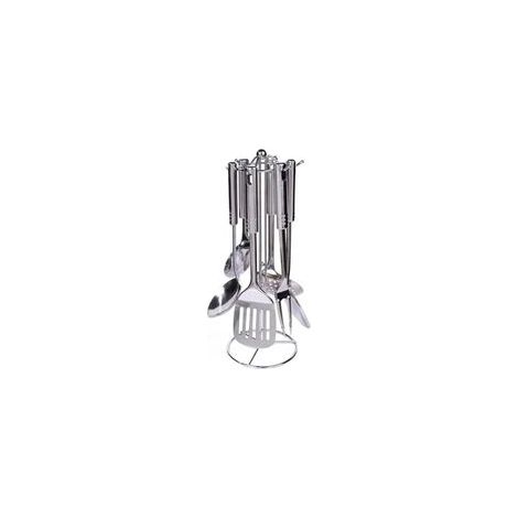 Set di 7 utensili da cucina in acciaio inox – Manico ergonomico – Lavabile in lavastoviglie – Resistente e leggero (1/4)