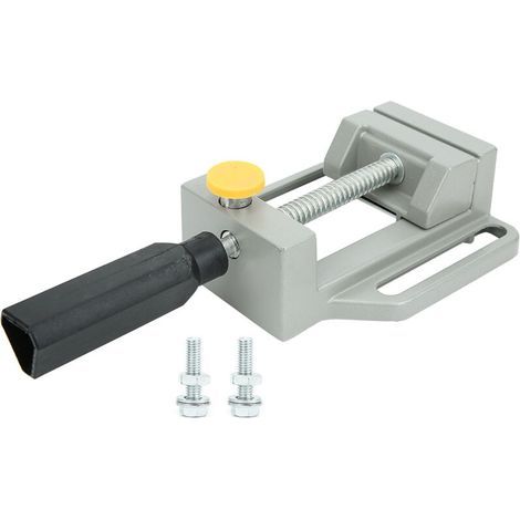 Pince de table pour gravure sur banc, en alliage d’aluminium léger, serrage rapide et plat, idéale pour atelier et bricolage (1/5)